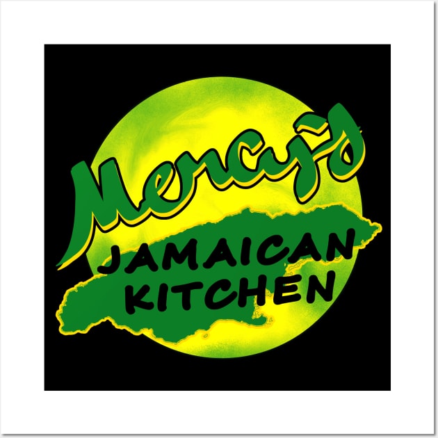 Mercy's Jamaican Kitchen Logo Wall Art by Mercy's Merch